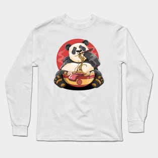 Ramen Panda Long Sleeve T-Shirt